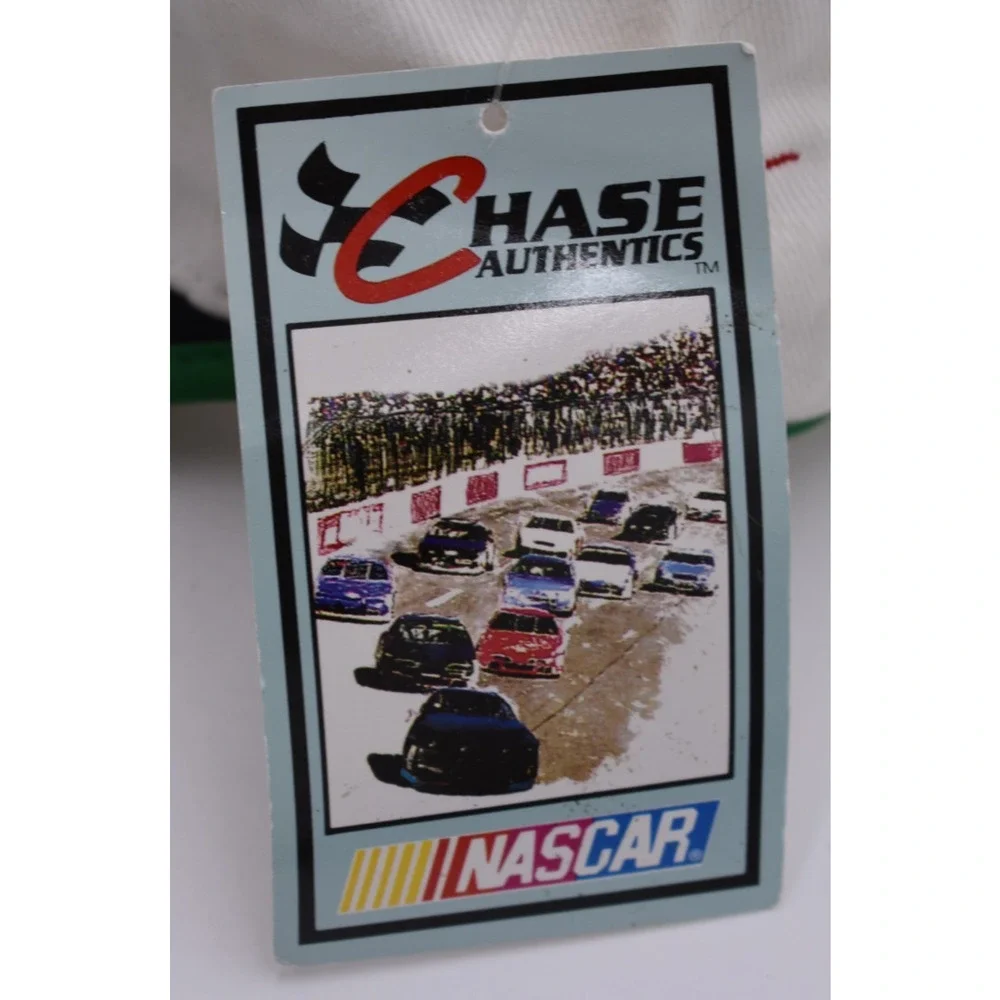 Vtg 1996 NASCAR Bobby Labonte #18 Hat Cap - White & Black - Chase Authentics